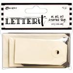 Letter It Assorted Tags