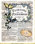 Just Rite Fleuriste Newsprint
