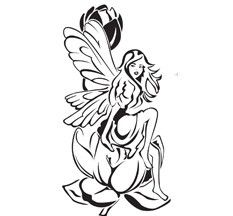 Prickley Pear Fairy On Lotus