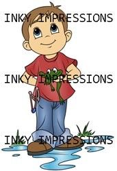 Inky Impressions Mischievous Christopher