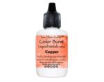 Color Burst Liquid Metals Copper