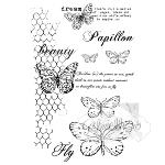 Gabi's line Stamp set Butterflies Are Free