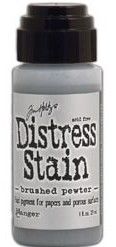 Distress Stain Brushed Pewter