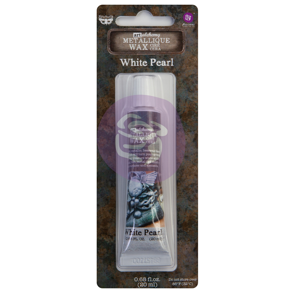 Prima Tube Wax Metallique White Pearl