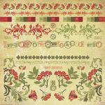 Kaisercraft Twig & Berry Sticker Sheet