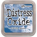 Distress Oxide Faded Jeans