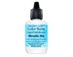 Color Burst Liquid Metals Metallic Sky