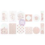 Prima Heaven Sent Watercolor Tags