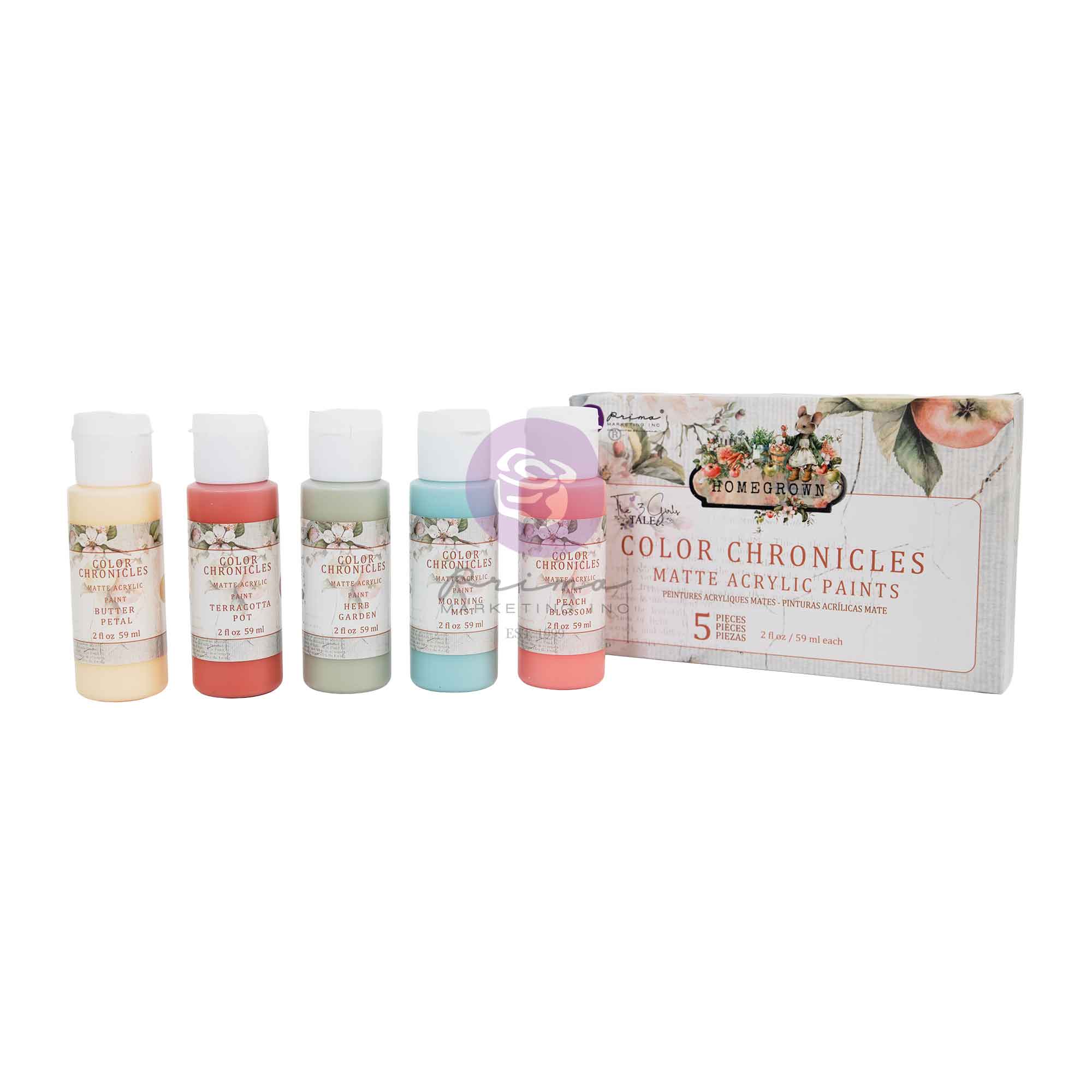 Prima Marketing 3 girls tale  Homegrown Color Chronicles