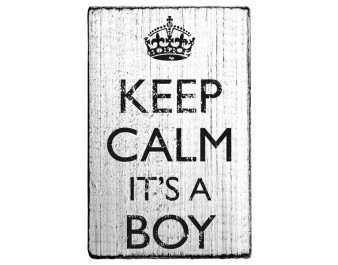 RP Vintage Keep Calm It's A Boy