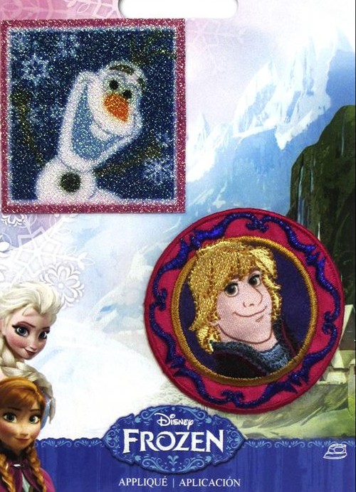Frozen Appliqué Olaf et Kris