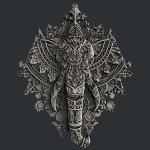 Zuri Ornate Elephant