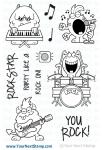 Your Next Stamp Silly Monster Rockstar