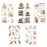 Prima Marketing 3 girls tale Among The Wild Flowers Sticker Sheet