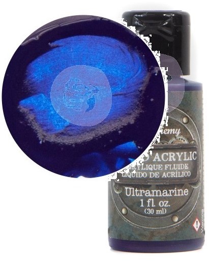 Prima Finnabair Liquid Acrylic Ultramarine