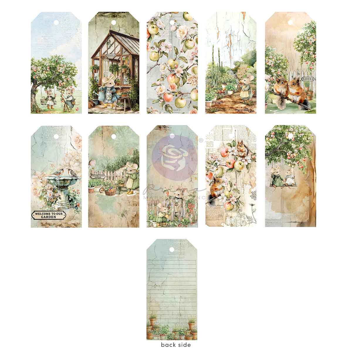 Prima Marketing 3 girls tale homegrownTag Pad