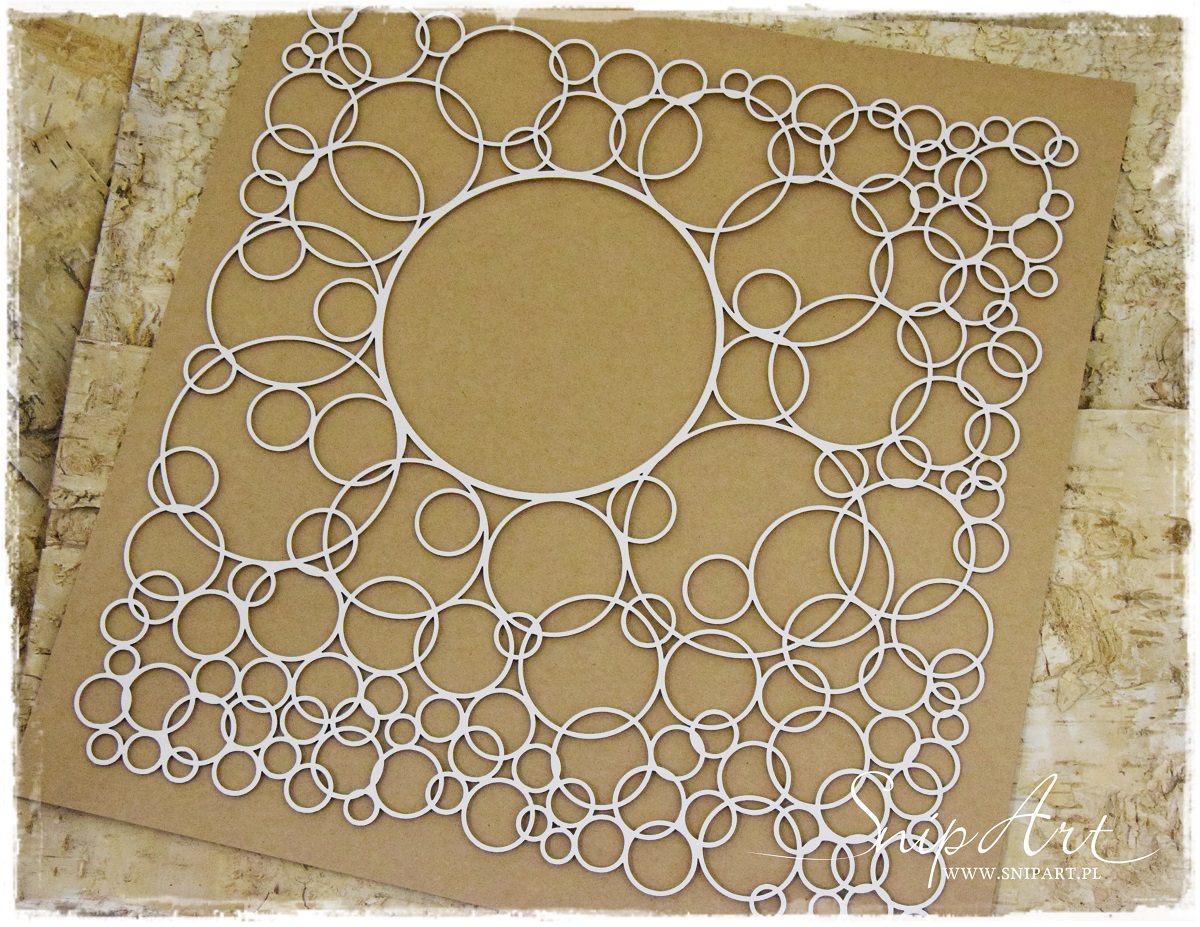 Snipart Chipboard 30x30 Bulles Géantes