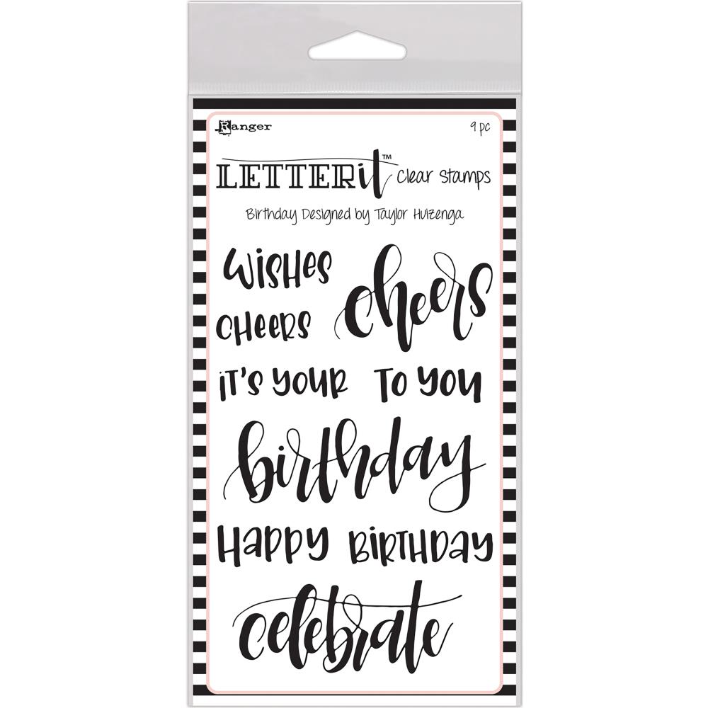 Letter It Clear Stamps Birthday