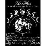 Stamperia Cosmos Infinity Stencil The Moon