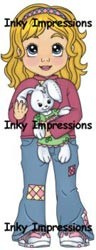 Inky Impressions Lili's Stuffed Bunny