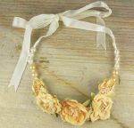 Fleur Scrapbook Jewelry Daffodil