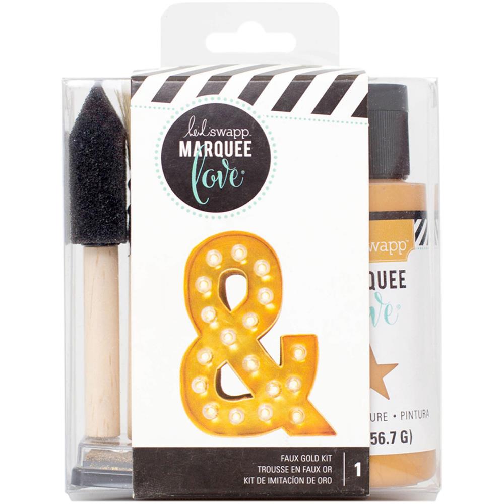 Heidi Swapp Marquee Love Faux Gold Kit