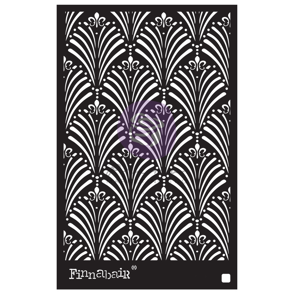 Prima Stencil Finnabair Art Deco Wall