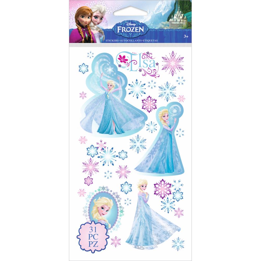 Frozen Stickers Elsa Snowflakes