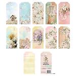 Prima Marketing 3 girls tale Among The Wild FlowersTag Pad