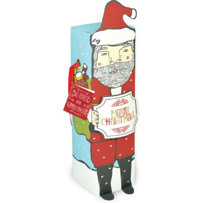 SMASH Wine Gift Box Holiday Santa 
