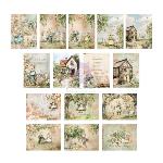 Prima Marketing 3 girls tale Homegrown Journaling Notecards 3x4