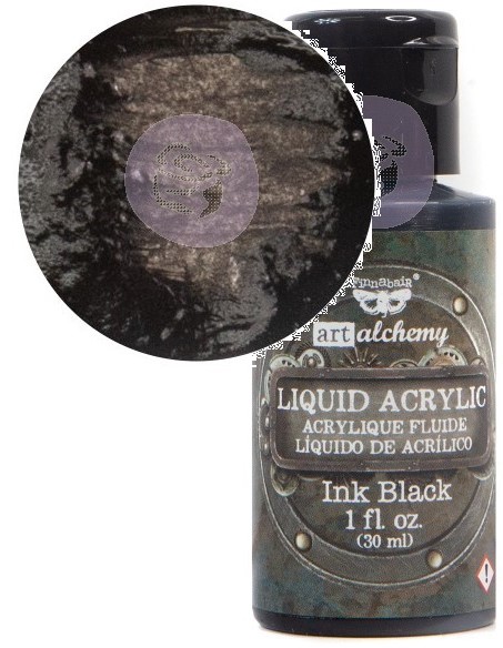 Prima Finnabair Liquid Ink Black