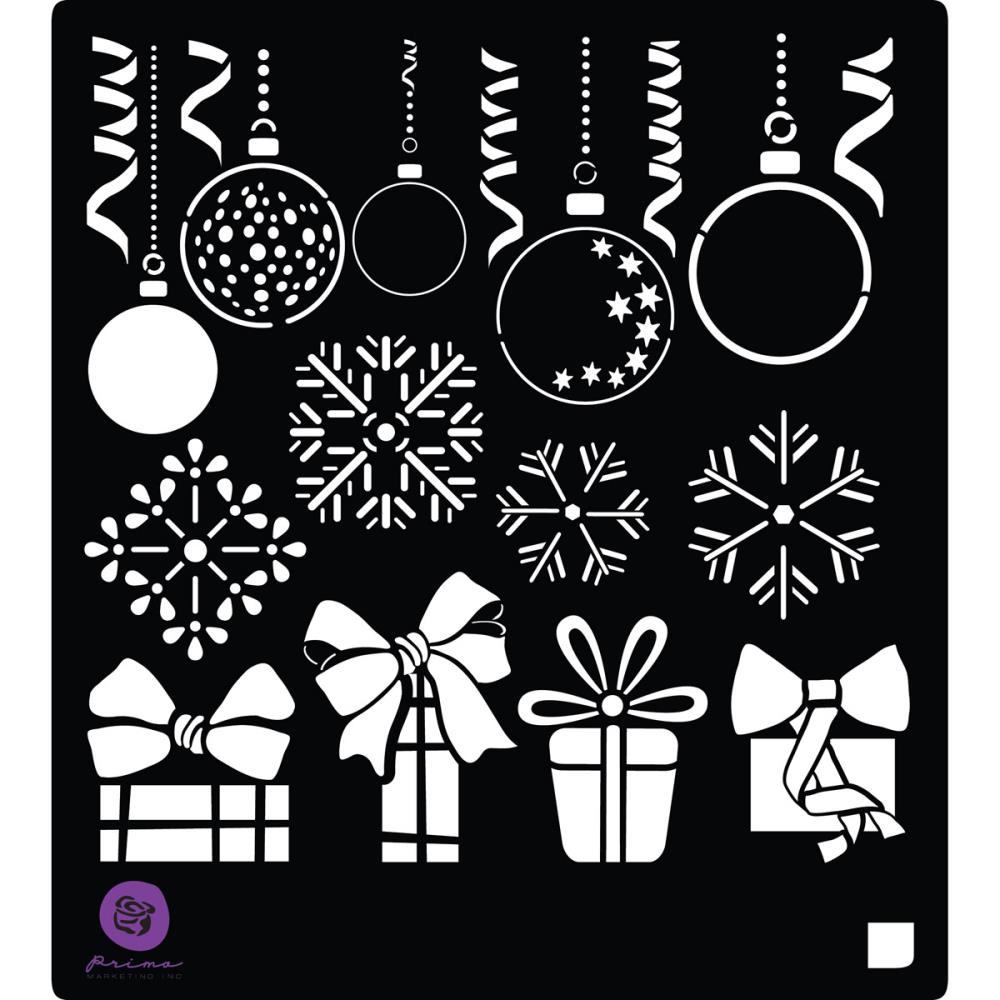 Prima Stencil Deck The Halls