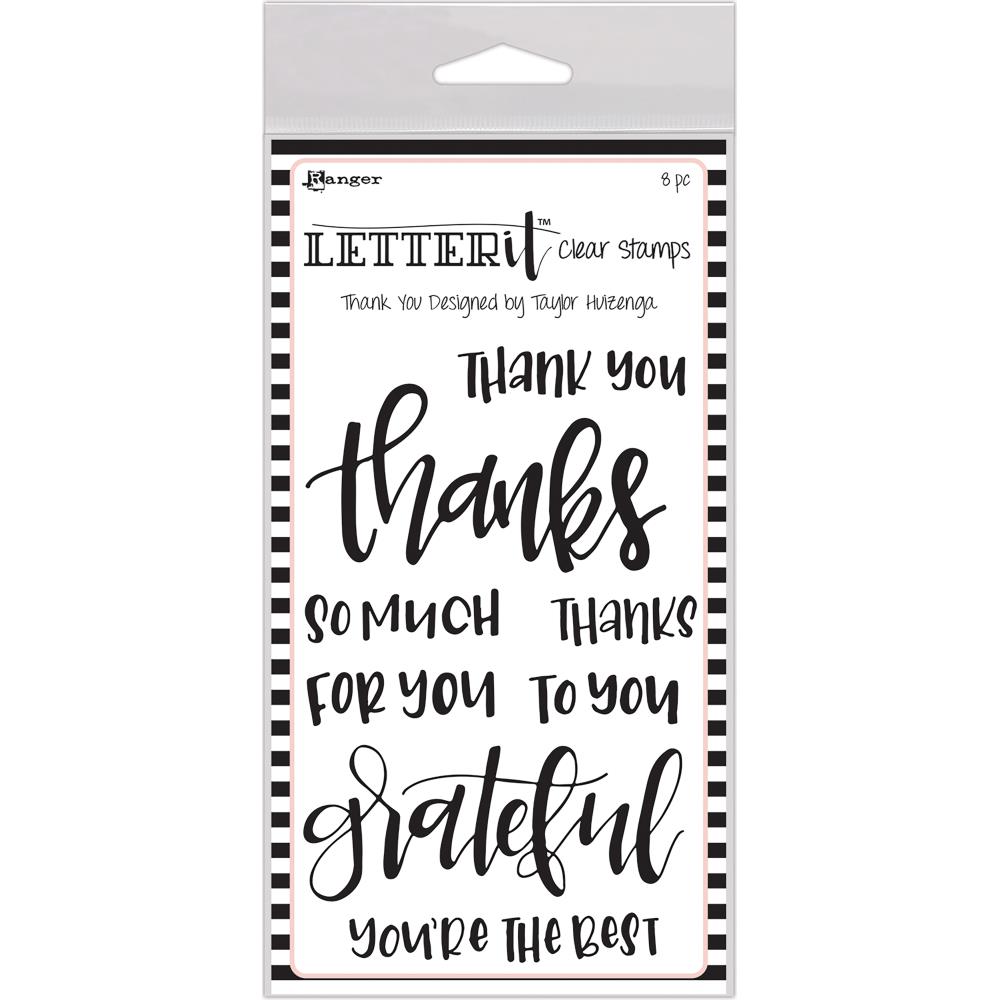 Letter It Clear Stamps Thank You
