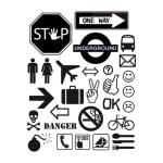 Stamperia Tampon Clear Signalisation