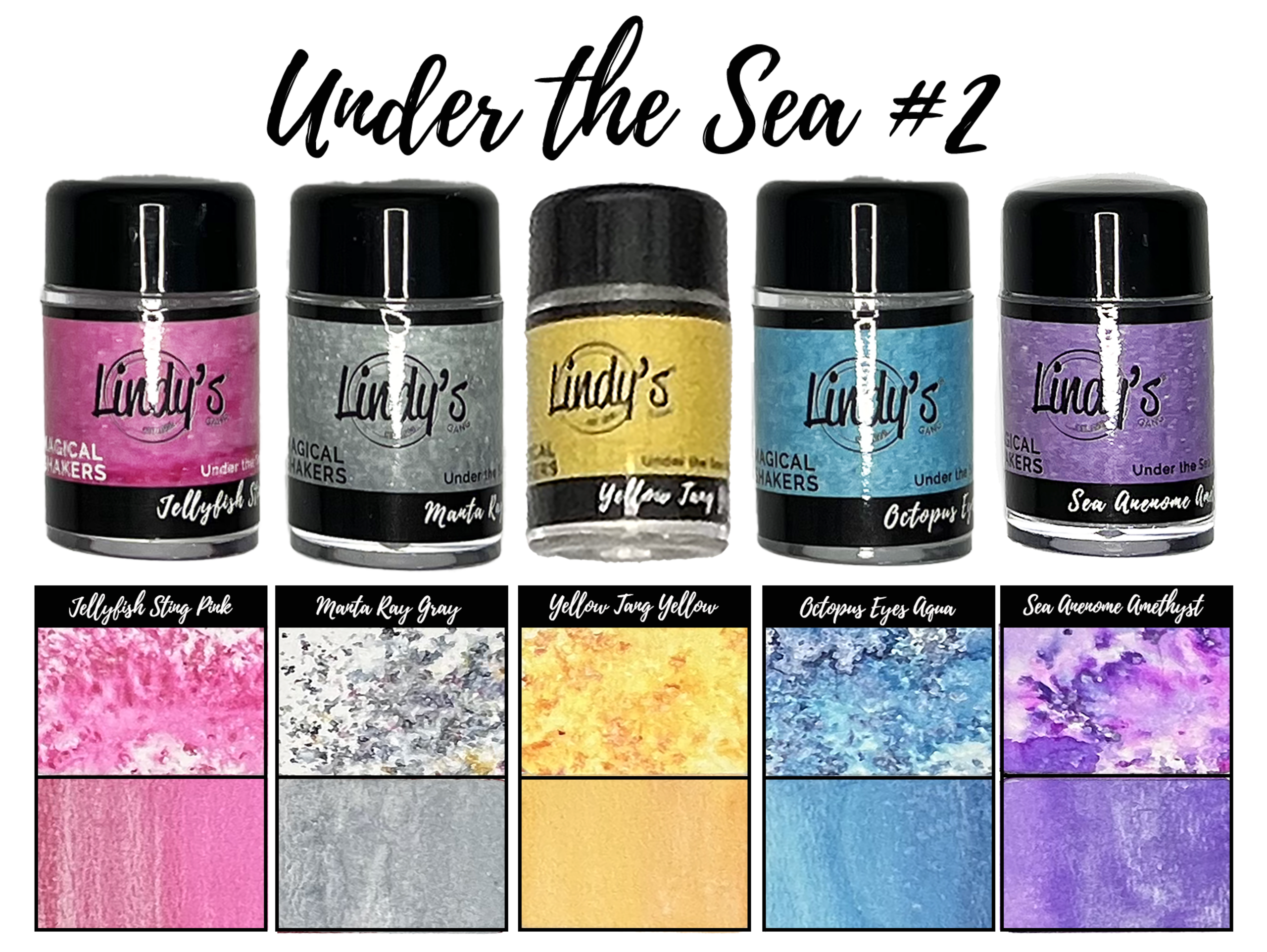 Lindy's Stamp Gang Magical Shaker Set Under The Sea 2