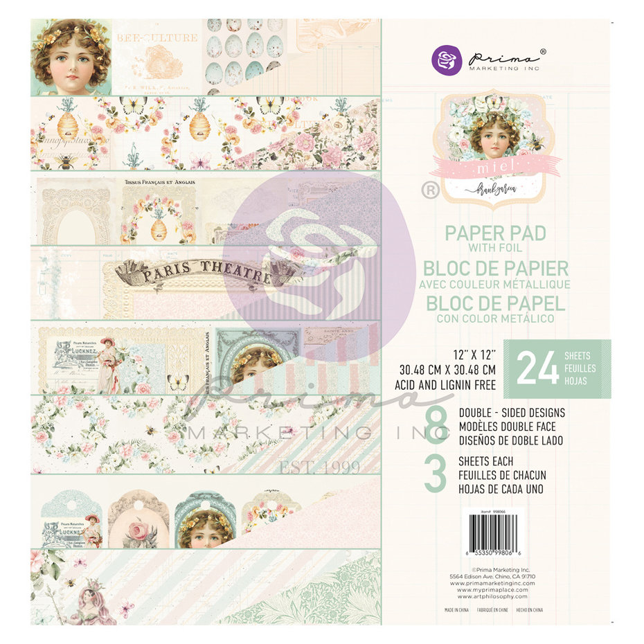 Prima Miel Pad 12x12
