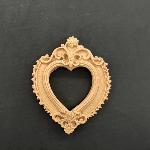 Dart Elastic Wood Heart Frame