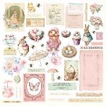 Prima Marketing Sweet Spring Ephemera Sunshine And Bunnies