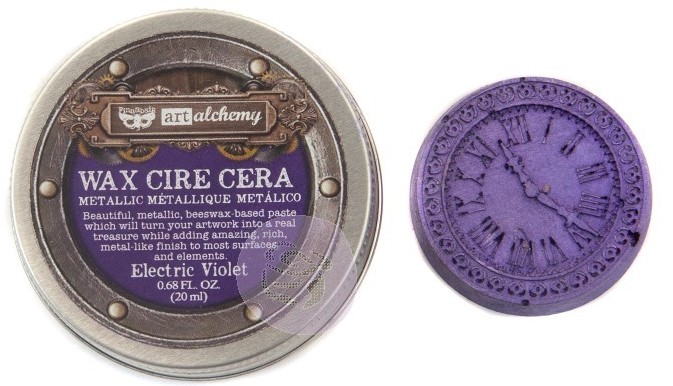 Prima Wax Metallique Electric Violet