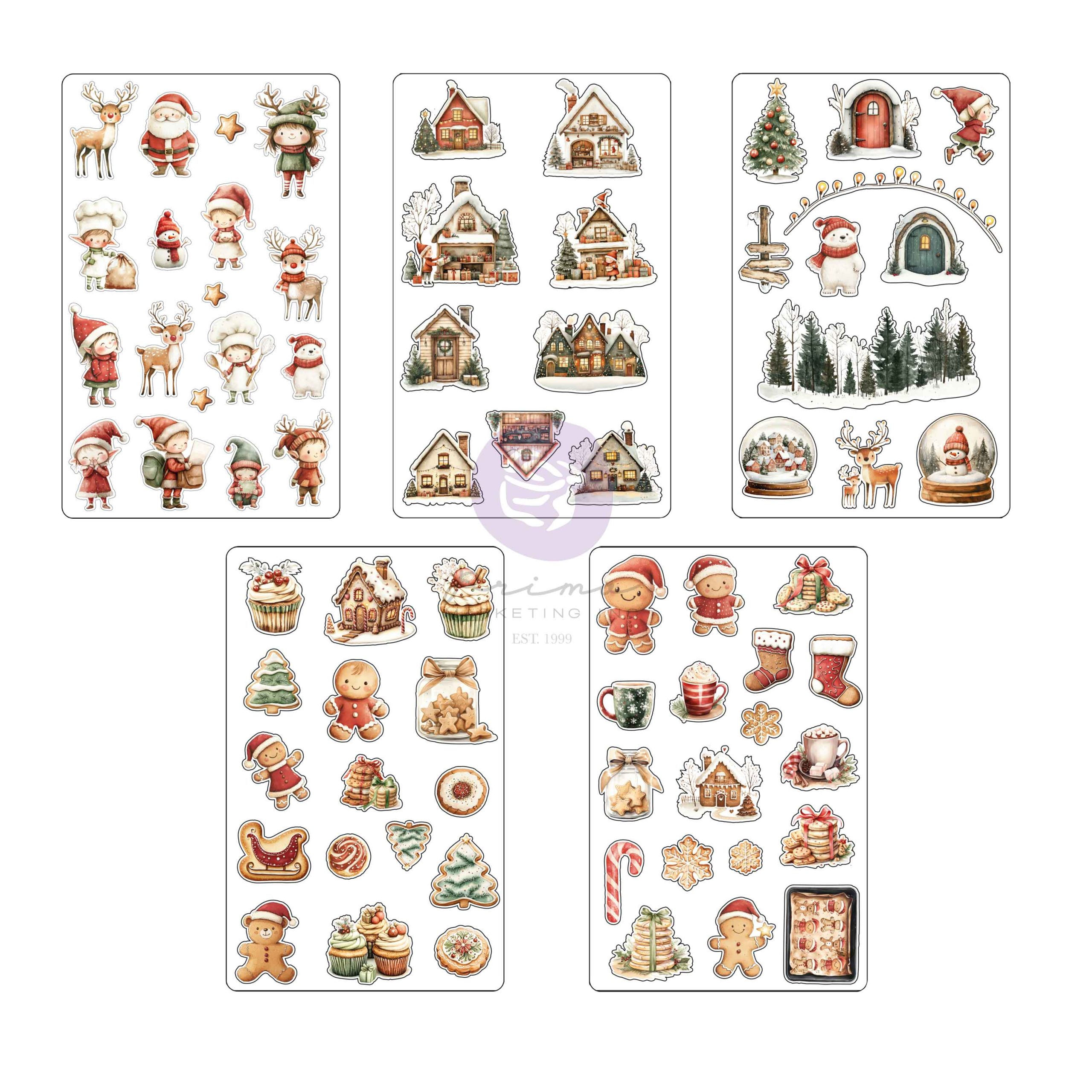 Prima Marketing Twinkle & Treats Sticker Sheets