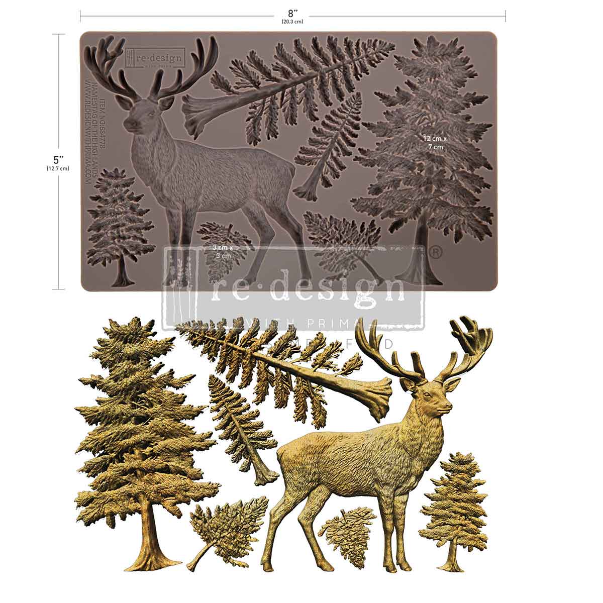 Prima Marketing Redesign Decor Mould Stag Of The Highlands