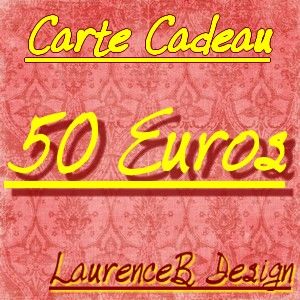 carte cadeau 50 Euros